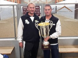 Thierry Toinet et Capraro Stéphane vainqueur facilement du 24 doublettes Chauvie a Yverdon