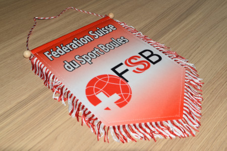 Grand fanion Fédération Suisse du Sport Boules