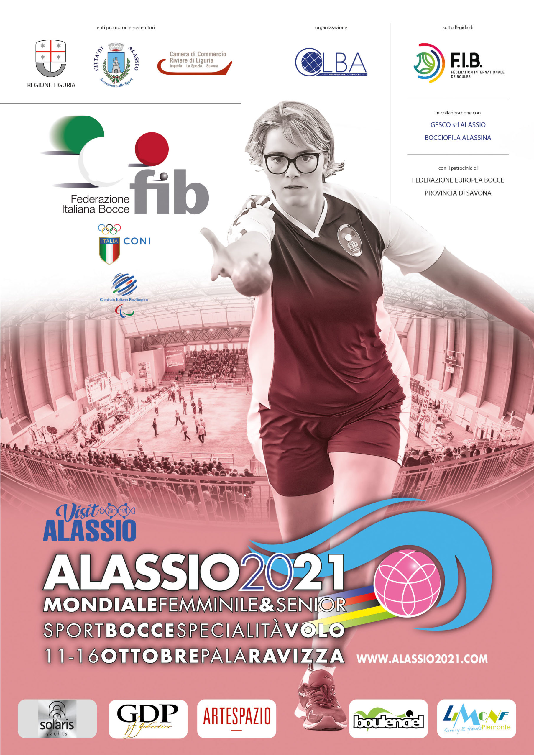 affiche championnat du monde 2021 Alassio (ITA)